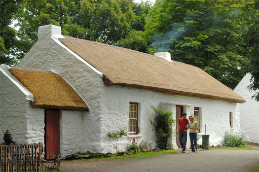 Ulster American Folk Park in Omagh, Co. Tyrone