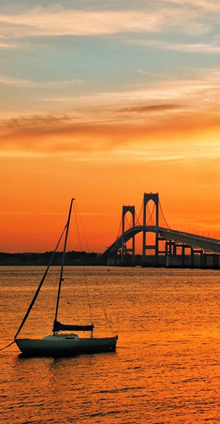 Sunset Newport Rhode Island